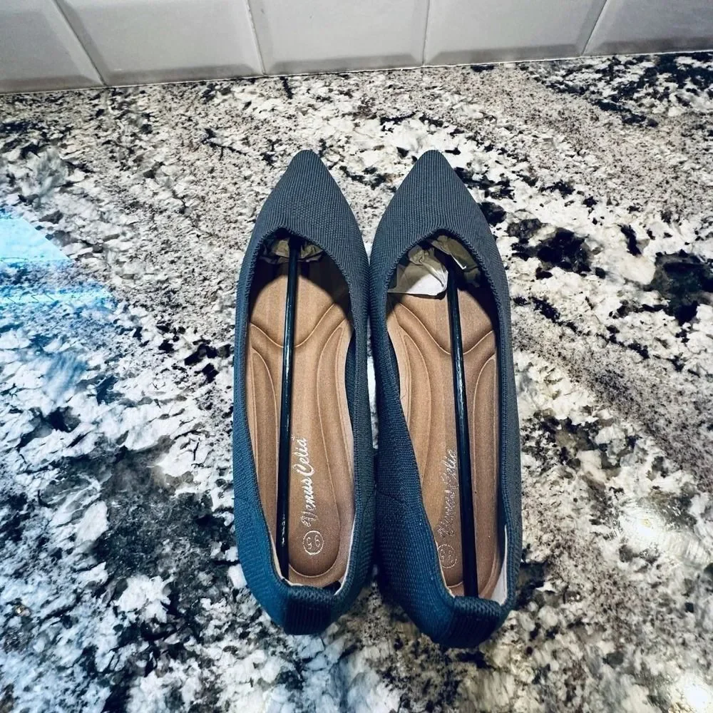 NWOT Grey Flats